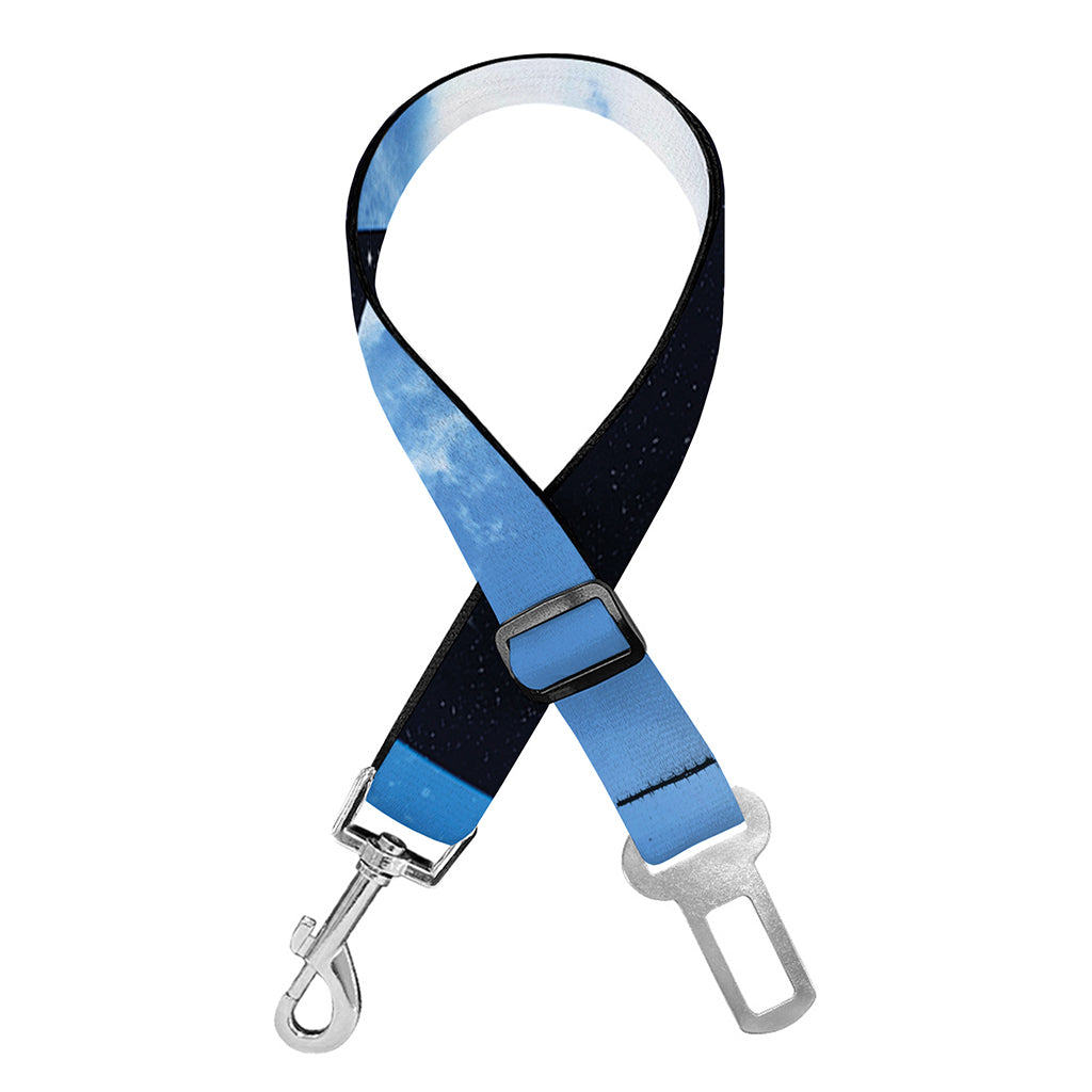 Sky And Space Yin Yang Print Dog Seat Belt