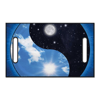 Sky And Space Yin Yang Print Golf Cart Seat Cover