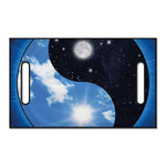 Sky And Space Yin Yang Print Golf Cart Seat Cover