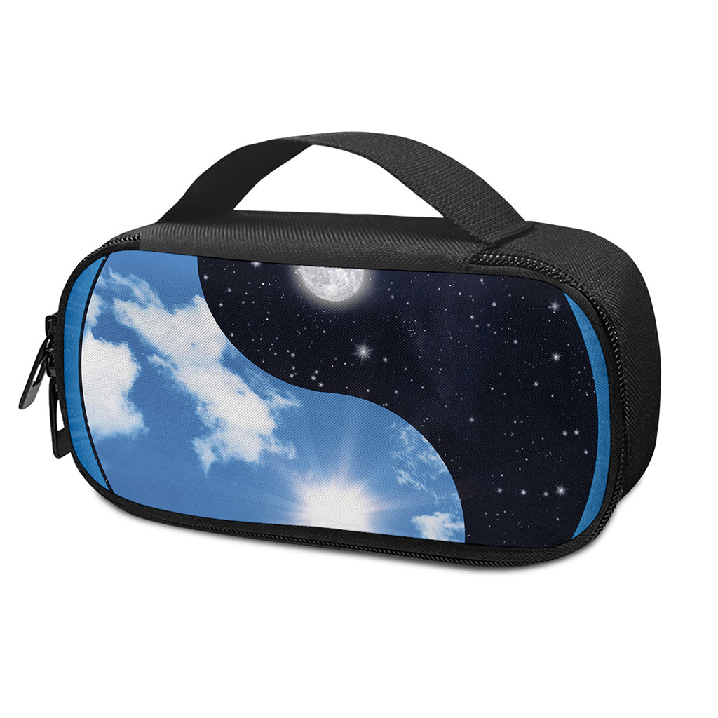 Sky And Space Yin Yang Print Insulin Cooler Travel Case