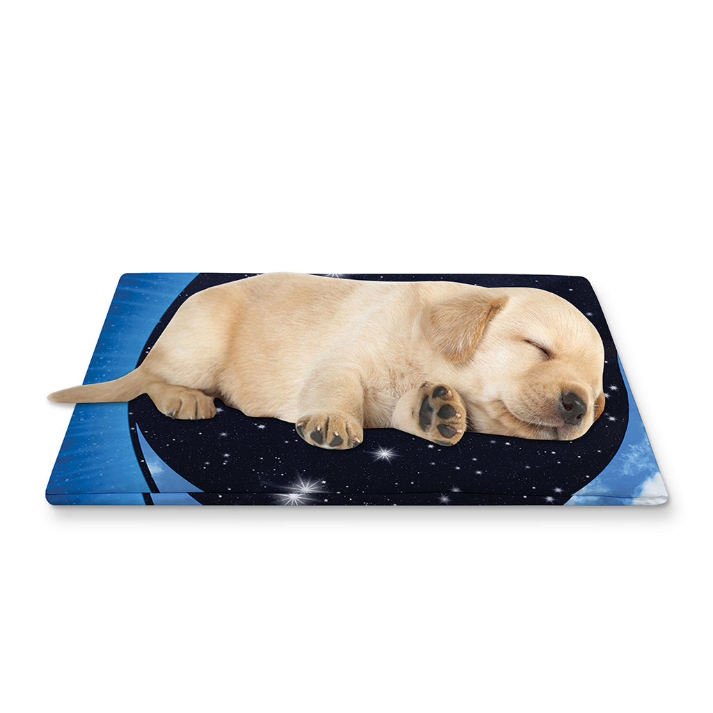 Sky And Space Yin Yang Print Pet Cooling Mat Cover