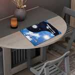 Sky And Space Yin Yang Print Placemat
