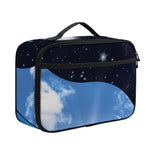 Sky And Space Yin Yang Print Portable Lunch Bag