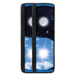 Sky And Space Yin Yang Print Refrigerator Handle Covers