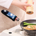 Sky And Space Yin Yang Print Skillet Handle Cover