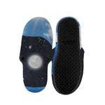 Sky And Space Yin Yang Print Slippers