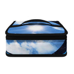 Sky And Space Yin Yang Print Small Lunch Bag