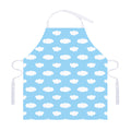 Sky Cloud Pattern Print Adjustable Apron