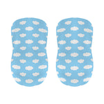 Sky Cloud Pattern Print Bar Stool Covers