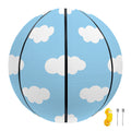 Sky Cloud Pattern Print Basketball