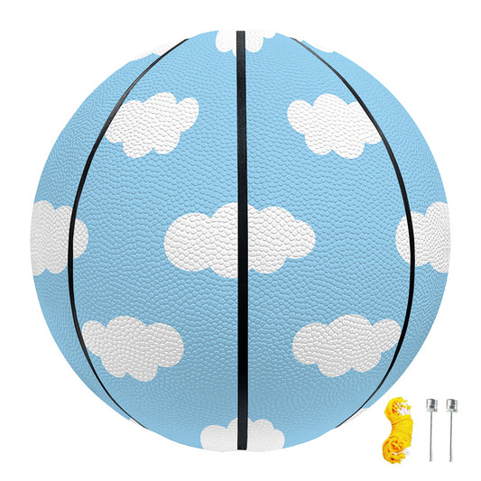 Sky Cloud Pattern Print Basketball