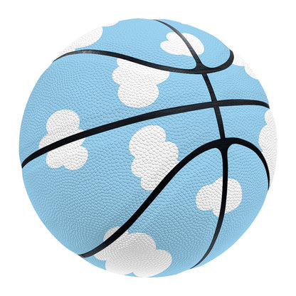 Sky Cloud Pattern Print Basketball