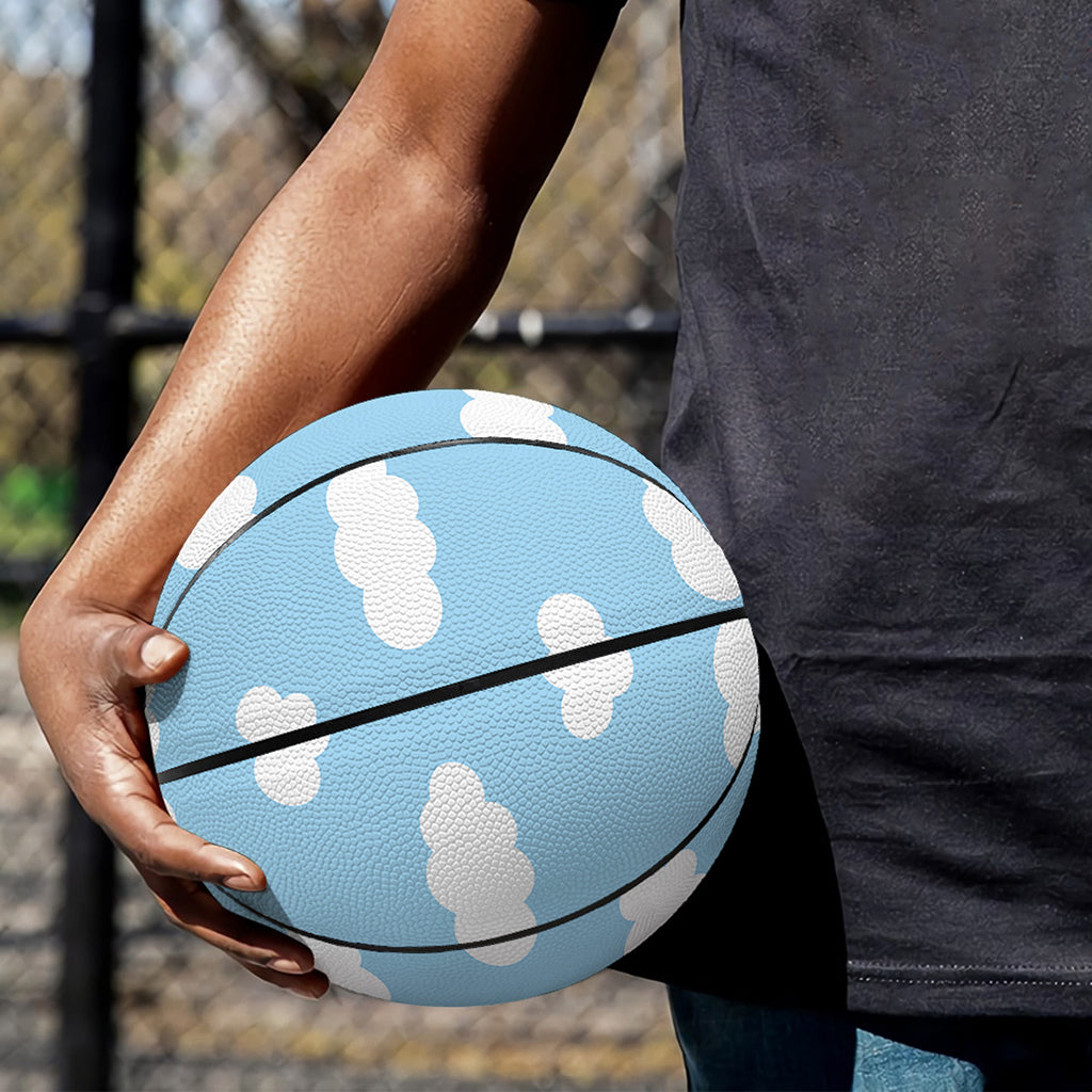 Sky Cloud Pattern Print Basketball