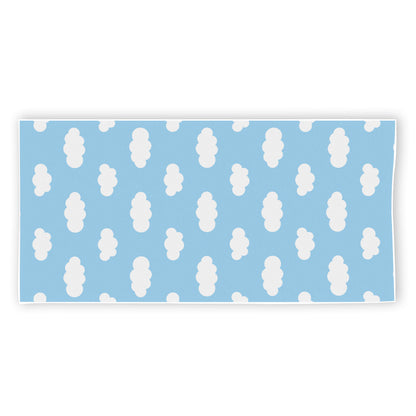 Sky Cloud Pattern Print Beach Towel