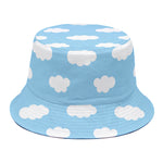 Sky Cloud Pattern Print Bucket Hat