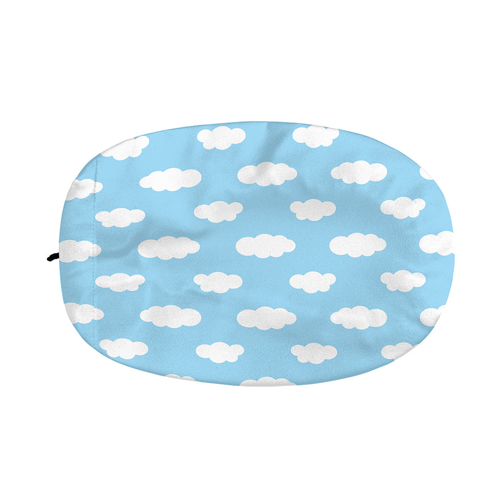 Sky Cloud Pattern Print Car Side Mirror Covers