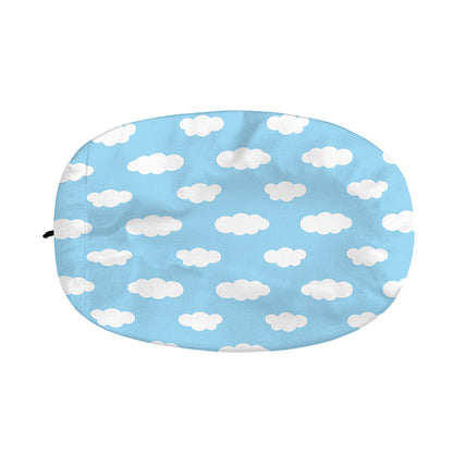 Sky Cloud Pattern Print Car Side Mirror Covers