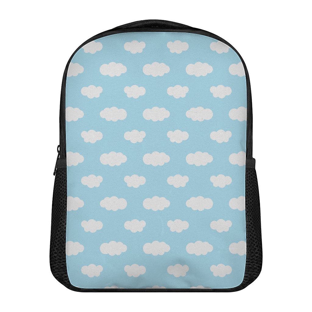 Sky Cloud Pattern Print Casual Backpack