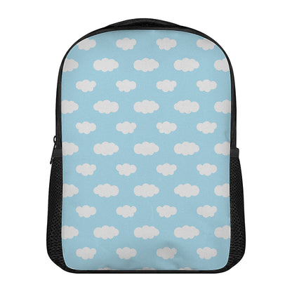 Sky Cloud Pattern Print Casual Backpack
