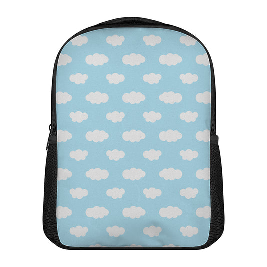 Sky Cloud Pattern Print Casual Backpack