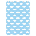 Sky Cloud Pattern Print Curtain