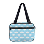 Sky Cloud Pattern Print Double Strap Bible Bag