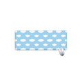 Sky Cloud Pattern Print Extended Mouse Pad