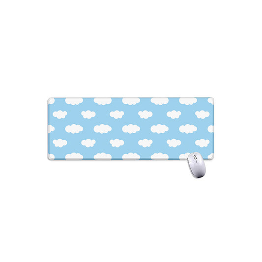 Sky Cloud Pattern Print Extended Mouse Pad