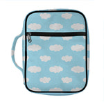 Sky Cloud Pattern Print Front Pocket Bible Bag