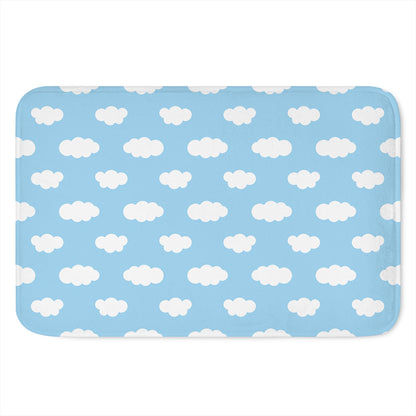 Sky Cloud Pattern Print Indoor Door Mat