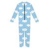 Sky Cloud Pattern Print Jumpsuit