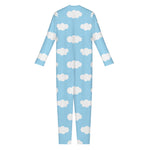 Sky Cloud Pattern Print Jumpsuit