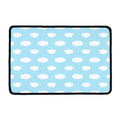 Sky Cloud Pattern Print Kitchen Mat