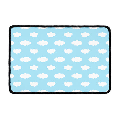 Sky Cloud Pattern Print Kitchen Mat