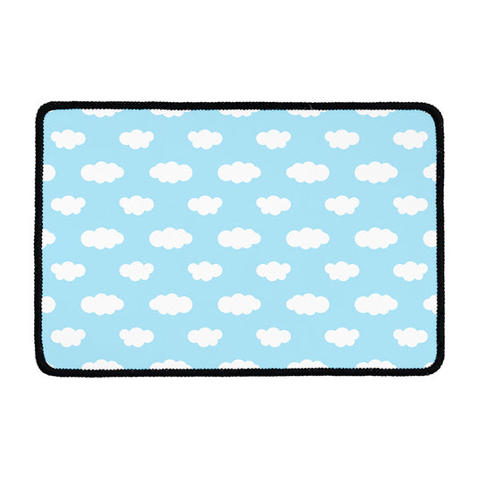 Sky Cloud Pattern Print Kitchen Mat