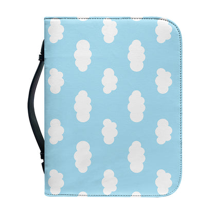 Sky Cloud Pattern Print Leather Bible Cover