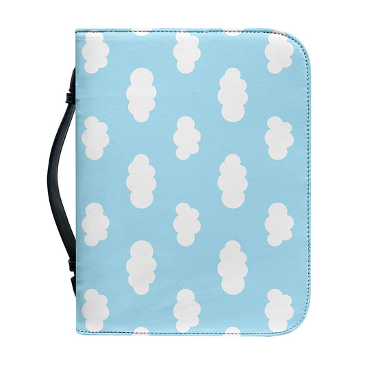 Sky Cloud Pattern Print Leather Bible Cover