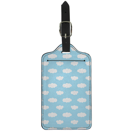 Sky Cloud Pattern Print Luggage Tag