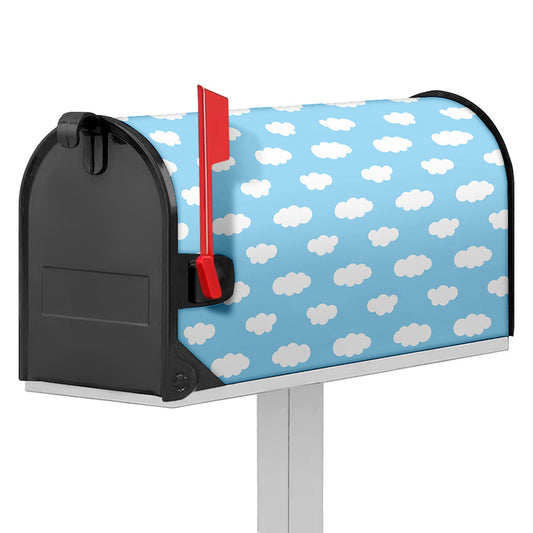 Sky Cloud Pattern Print Mailbox Cover