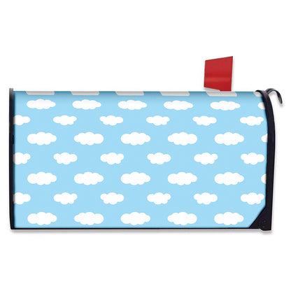 Sky Cloud Pattern Print Mailbox Cover