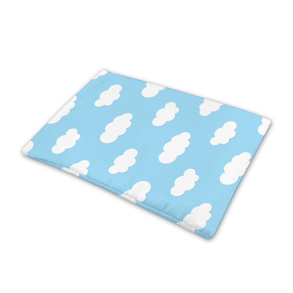 Sky Cloud Pattern Print Pet Cooling Mat Cover