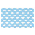 Sky Cloud Pattern Print Polyester Doormat