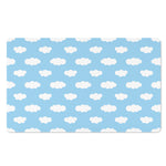 Sky Cloud Pattern Print Polyester Doormat