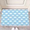 Sky Cloud Pattern Print Rubber Doormat