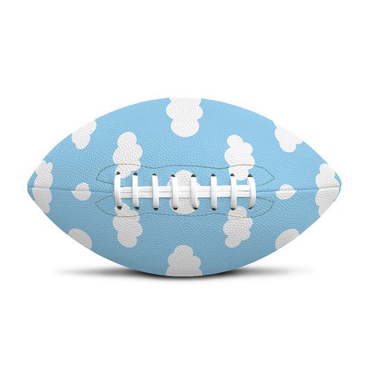 Sky Cloud Pattern Print Rugby Ball