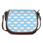 Sky Cloud Pattern Print Saddle Bag