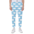 Sky Cloud Pattern Print Joggers