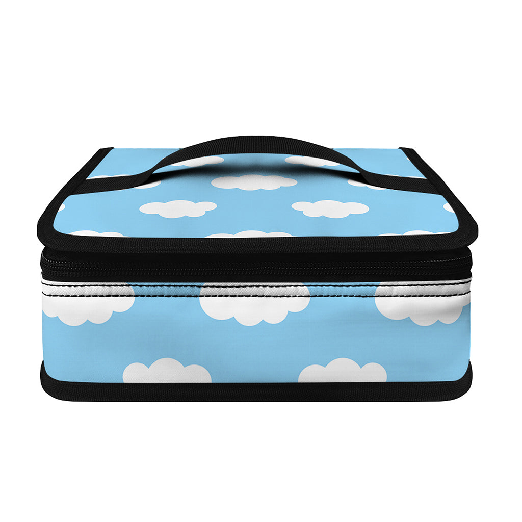 Sky Cloud Pattern Print Small Lunch Bag