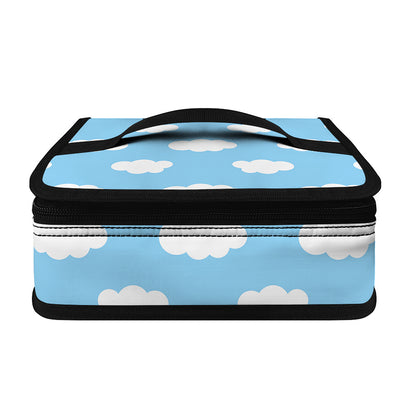 Sky Cloud Pattern Print Small Lunch Bag