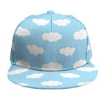 Sky Cloud Pattern Print Snapback Cap